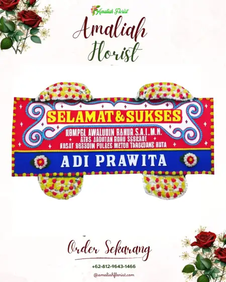 Papan Bunga Ucapan Selamat Lubuk Raja